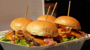 grill master hamburger