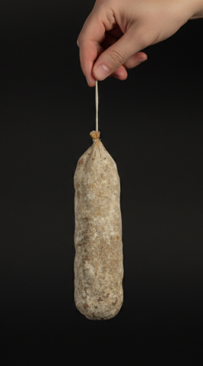 Salame lavorazione