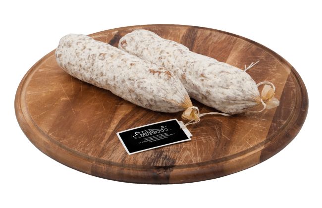Salame senza aglio intero Salumificio Pantarotto