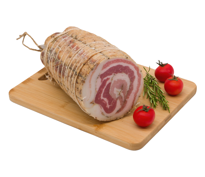 Pancetta arrotolata Salumificio Pantarotto PNG